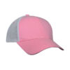 6-Panel Light Brushed Cotton Twill Trucker Cap